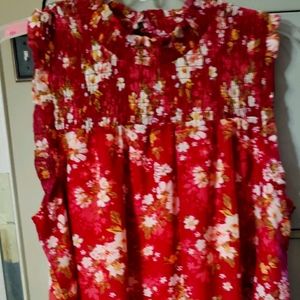 PINK ROSE JUNIORS TOP SIZE L